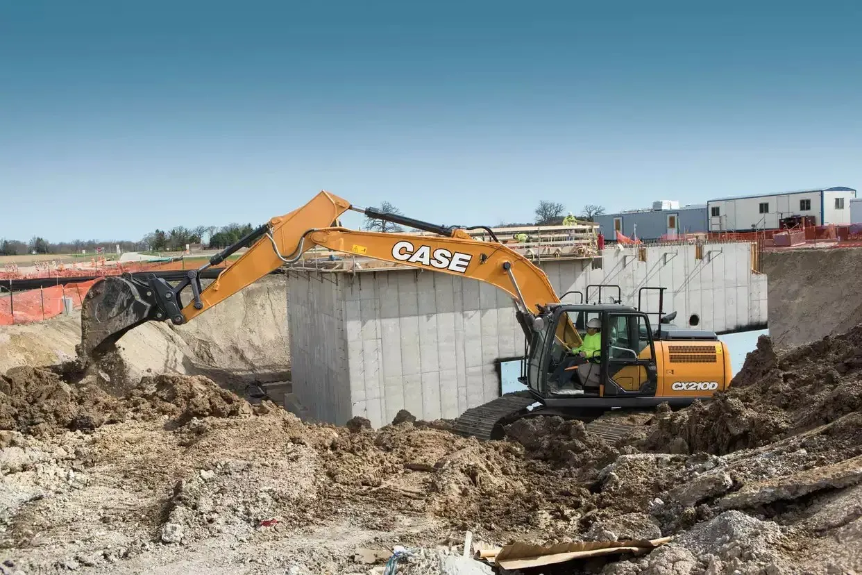 Excavadora CASE de 20 toneladas