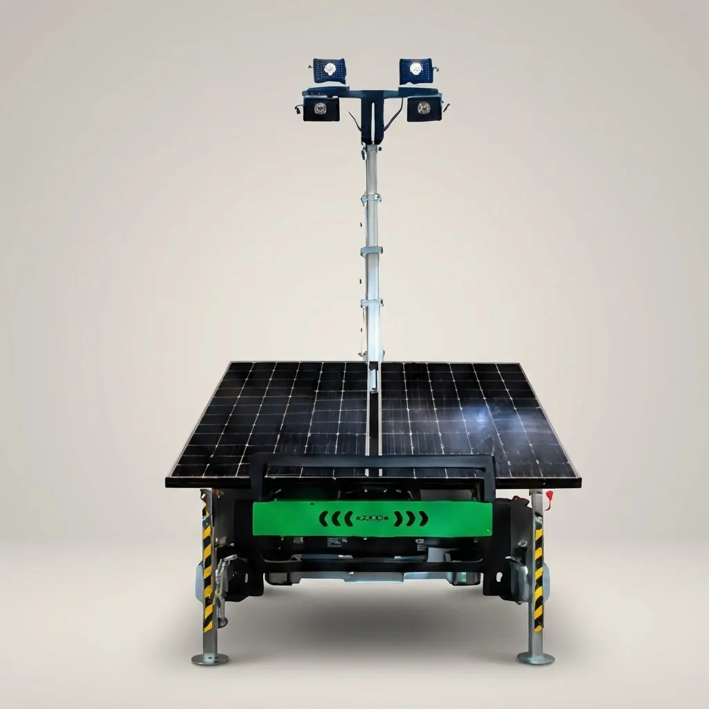 Torre de iluminación TRIME X-SOLAR